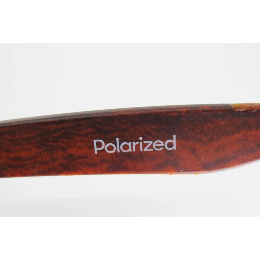 Shady Rays Polarized Sunglasses Brown Wood Grain UV400 HR-4 Mens Womens Eyewear